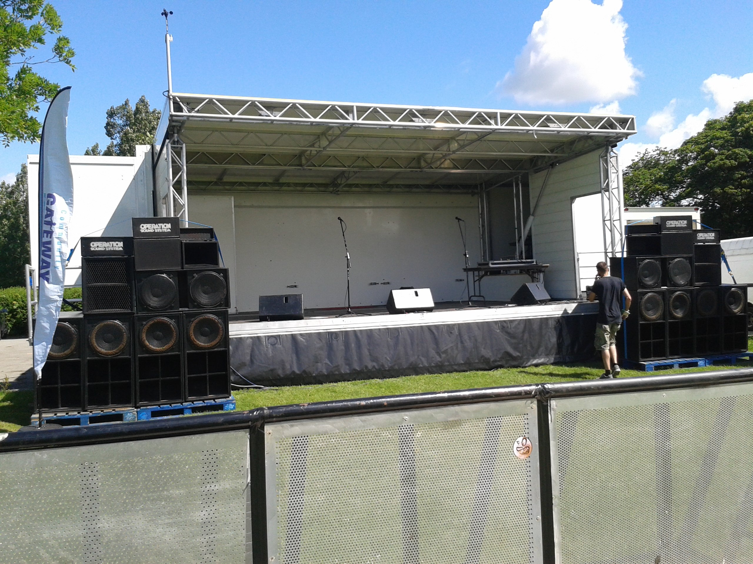 sound system - to hire